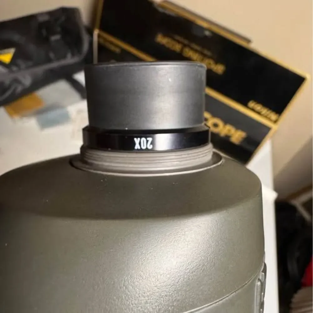 Nikon 20x60 Spotting Scope Outfit Rubber Armored with Case & Box